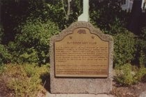 Mill Valley Outdoor Art Club California historical landmark plaque, 1979