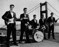 A local rock group, the Kustom Keys, 1950s