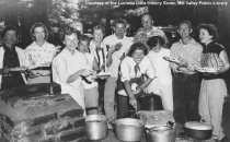 Fire Department Volunteer's Barbecue, 1958