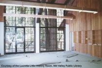 Interior Library Construction Progress, 1966