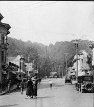 Corner of Throckmorton and Miller, circa 1915-1920