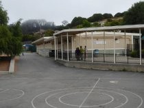 Edna Maguire campus - Marin Day Schools entry area, 2018