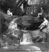 Hikers at Three Wells, 1964