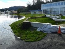 Flood control on Richardson Bay, 2017