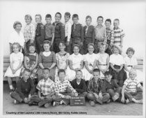 Strawberry Point School. Spring 1958. Third Grade Class Photo