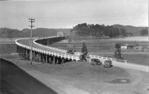 Highway 101 Richardson bay Bridge Redwood trestle, circa 1930's