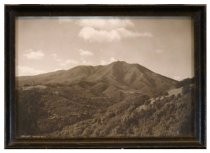 Black & white photo depicting Mount Tamalpais