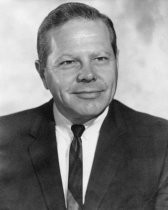 Portrait of Leonard Peck, insurance broker, 1965