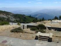 Mt. Tamalpais West Peak ruins looking south, 2015