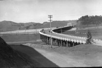 Highway 101 Richardson bay Bridge Redwood trestle, circa 1930's