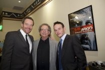 Bryan Cranston, Mark Fishkin, and Scoot McNairy, 2012