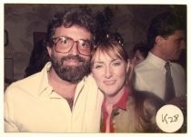 Sid Ganis and Rita Cahill at a Mill Valley Film Festival celebrity reception, 1984