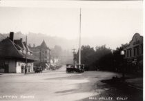 Lytton Square looking west, circa 1906-1911