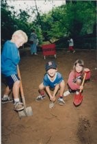 Mill Valley Public Library ground breaking for the new addition, 1997