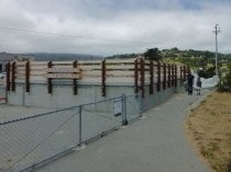 Harrison Skate Park from Multiuse Pathway, 2019