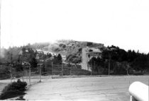 Overview from the lower area of the U.S. Airforce Station on Mt.Tamalpais,1984