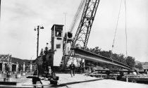 Richardson Bay Bridge Re-construction, 1955