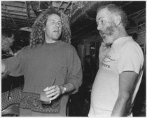 Sammy Hagar with John Goddard, 1989