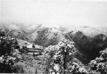 Snowfall in The Mountain Home Inn area, 1951