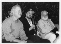 Barry Levinson, James Toback, and Saul Zaentz, 1997