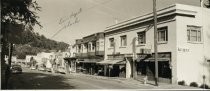 Throckmorton Avenue looking towards Lytton Square, circa 1960