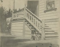 Photograph of the Old Reed home, 1937