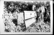 Gravity car or passenger car bench, 1961