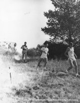 Dipsea Trail with runners, circa 1963