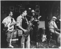 Tim Drummond, Steve Douglas, Ry Cooder and Johnny Johnson, 1990