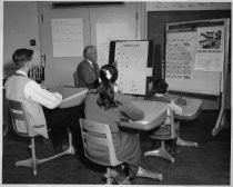 Speech therapy class taught by Dr. Hollis at Park School, 1958