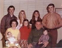Mr. & Mrs. Frank Keane and family, circa 1970s