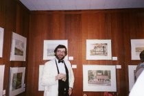 Volunteer Tea in Gallery of the Library, 1988