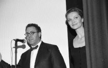 James Schamus and Joan Allen, 1997