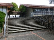 Golden Gate Baptist Theological Seminary stairway, 2016