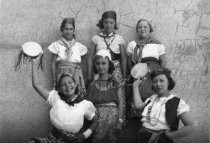 Group photo from Miss Peterson's Dancing Class Recital, 1936