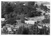 View of Post-World War II Homes Across from Cascade Canyon, circa 1950