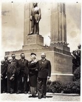 Strauss Statue, dedication ceremony, 1935