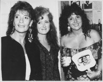 Jeanie Patterson, Bonnie Raitt, and Maria Muldaur, 1990