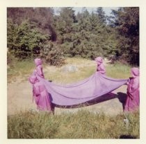"Blanket Women" in the Mountain Play "Tamalpa", 1963