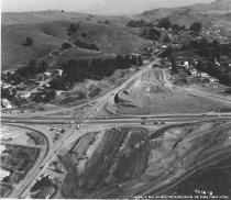 Alto intersection before overpass was built, circa 1955