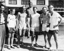 Dipsea Race - Runners after the race, circa 1963