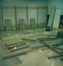 Mill Valley Public Library recarpeting project, 1987