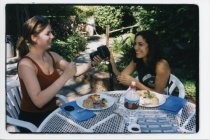 Brunch at the Outdoor Art Club during the Mill Valley Film Festival, 2002