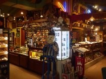 Telford's Pipe and Cigar display counter, 2018