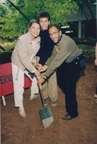 Mill Valley Public Library ground breaking for the new addition, 1997