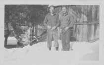 Randolph (Randy) Esplin and Willard Esplin, Circa 1950's