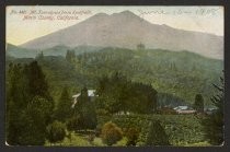 Mt. Tamalpais from Kentfield, Marin County, California