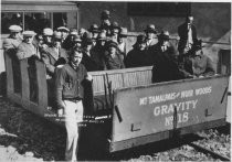 Mt. Tam & Muir Woods gravity car 18, date unknown