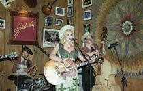 Cari Lee and the Saddle-ites performing at the Sweetwater, 2002