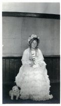 Tamalpais High School student Karin Lundquist Connelly as Betsy Barker, circa 1914